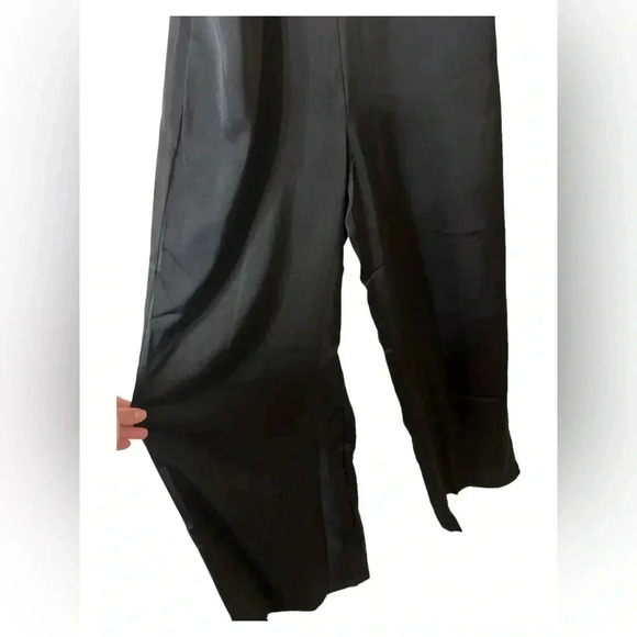 SIX/FIFTY Women's Steph Style Jumpsuit With Pockets in Black Size XS NWT - Picture 3 of 9